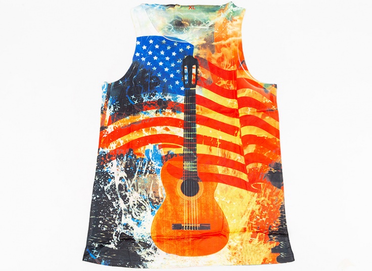 رکابی چاپدار سوزنی