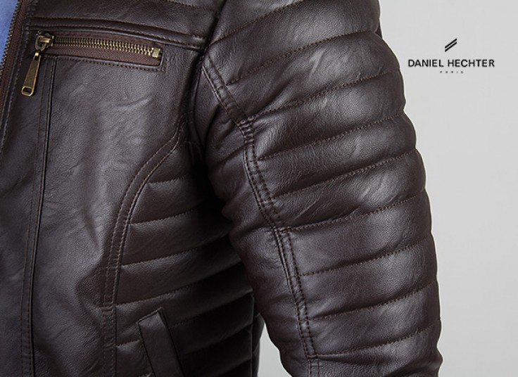 کاپشن چرم DANIEL HECHTER