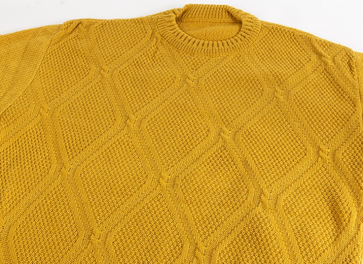 پلیور بافت یقه گرد مردانه