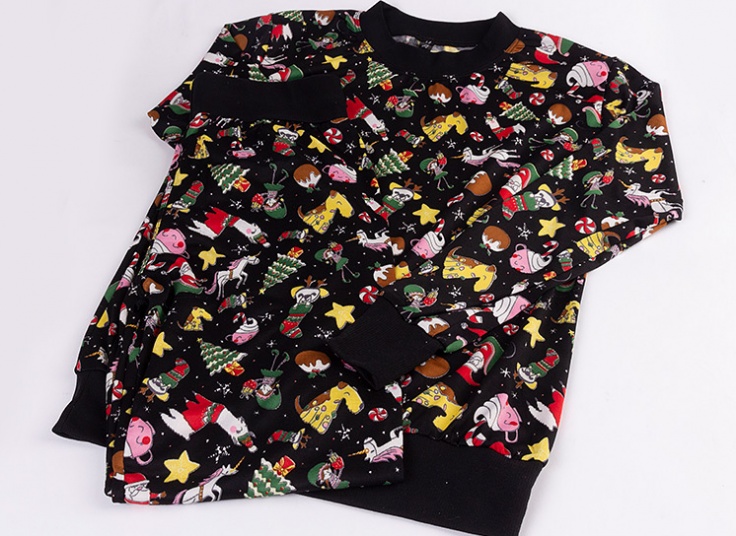 ست بلوز و شلوار زنانه Christmas