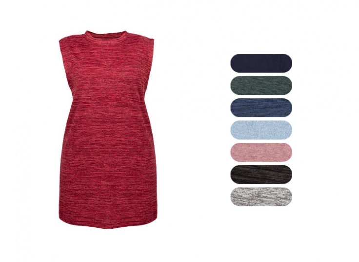 زیر سارافونی بافت آستین حلقه ای