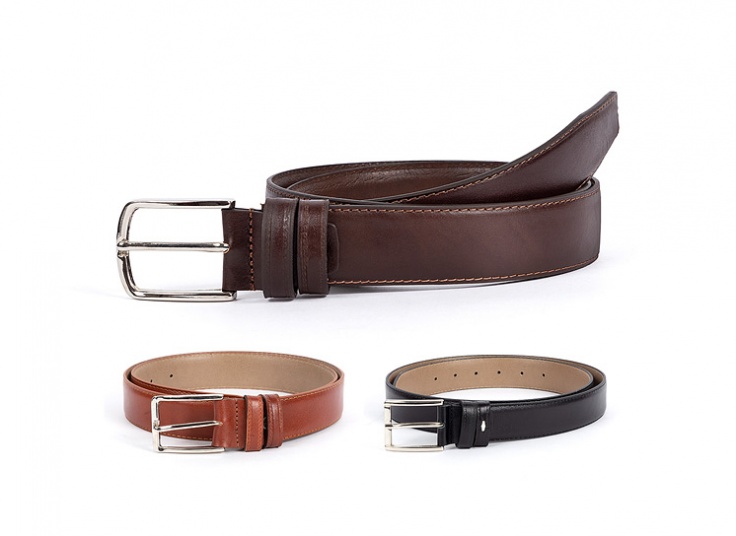 کمربند سگگ دار چرمی