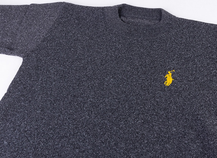 پلیور بافت یقه گرد مردانه POLO