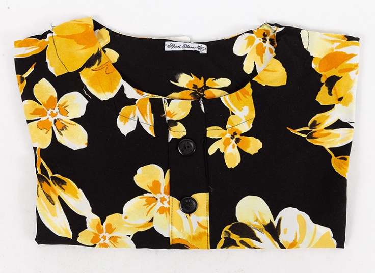 بلوز گلدار سایز بزرگ