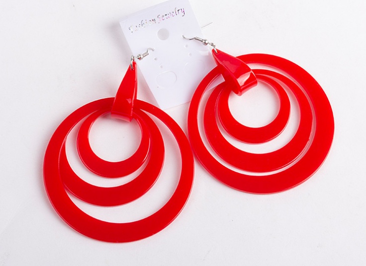 گوشواره رنگی Fashion