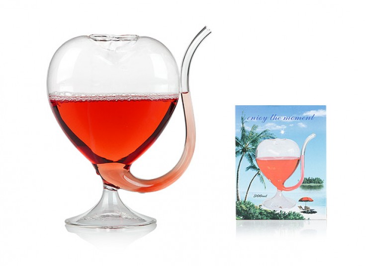 لیوان نی دار طرح قلب