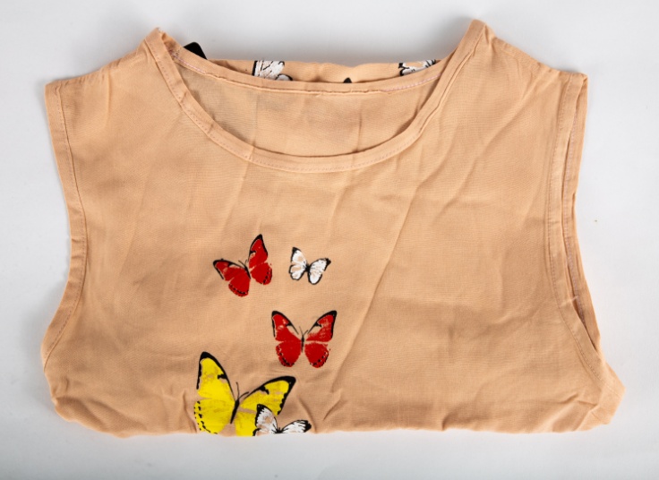 تاپ نخی طرح پروانه