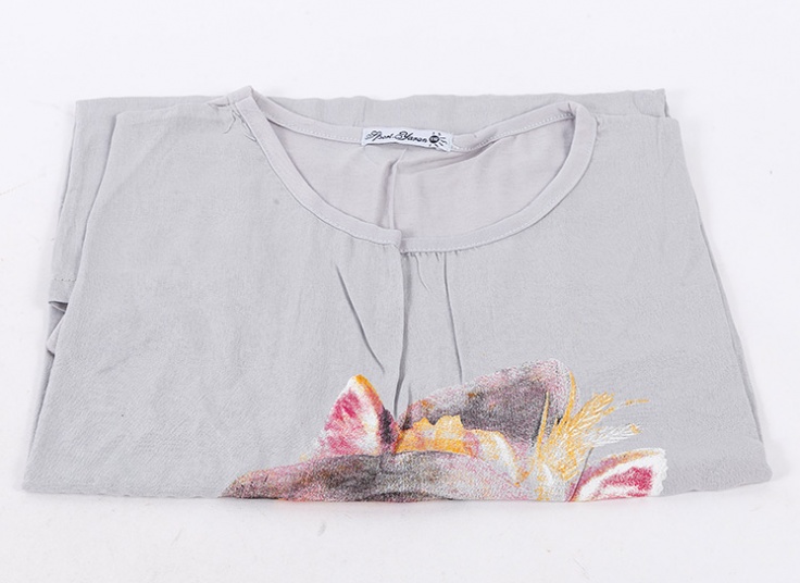 تاپ جلو نخی طرح گربه کد15825