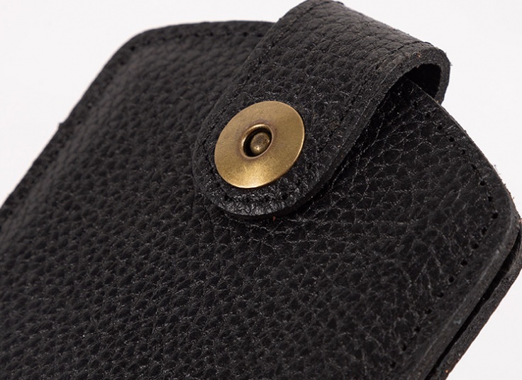 آینه آرایشی جیبی مدل چرم