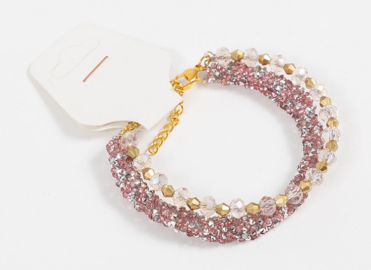 دستبند طرح کریستال