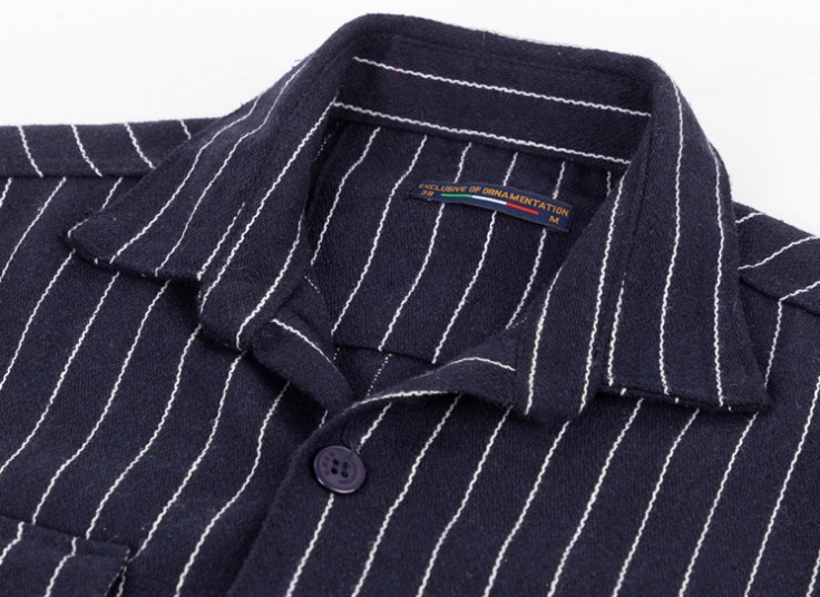 پیراهن پشمی مردانه راه راه