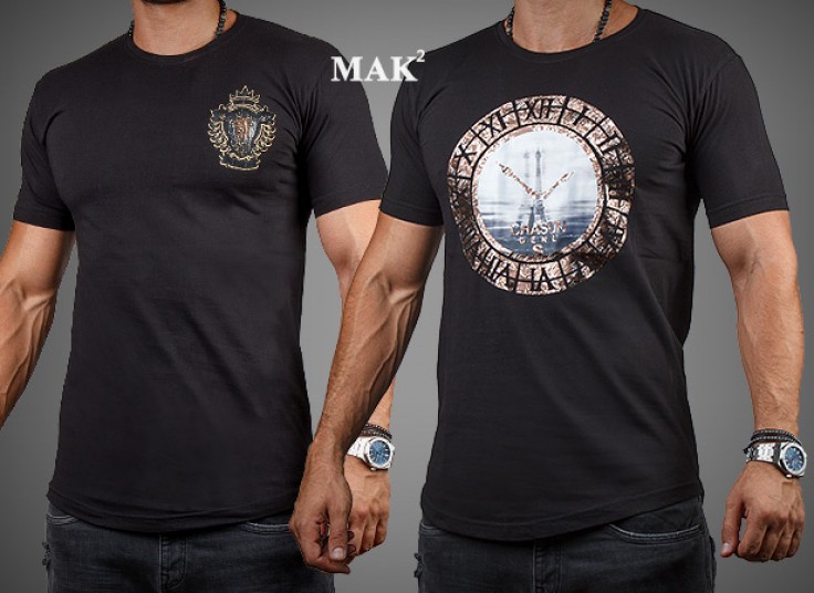 تیشرت آستین کوتاه مردانه MAK