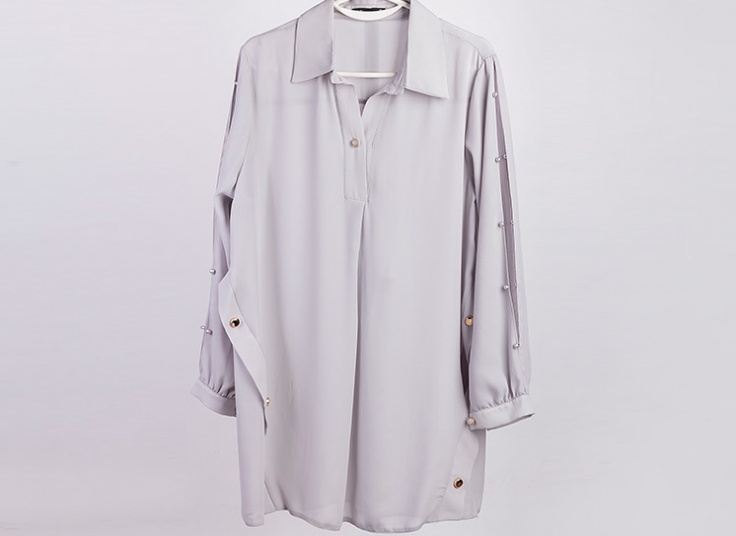 شومیز بلند کرپ حریر زنانه