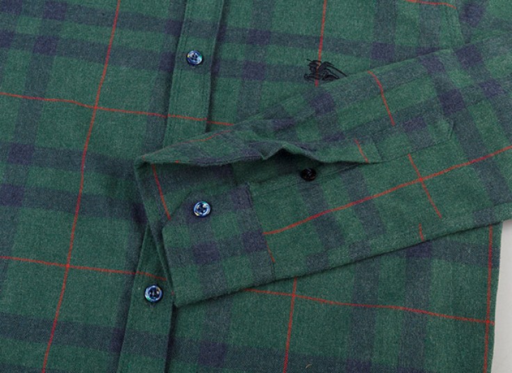 پیراهن پشمی مردانه طرح BURBERRY