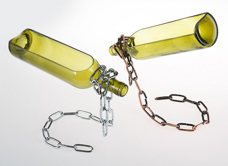 بطری شیشه ای دکوری