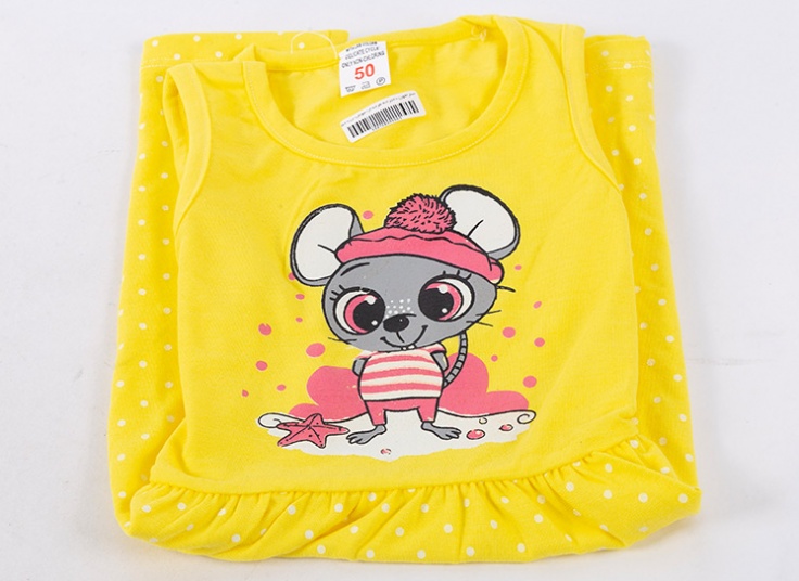 سارافون دخترانه طرحدار