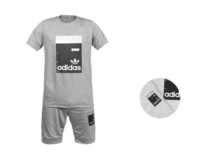 تیشرت و شلوارک طرح adidas