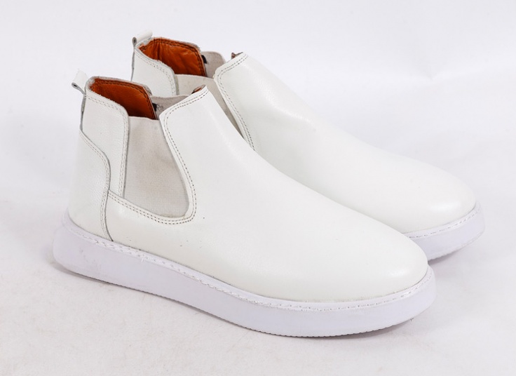 نیم بوت مردانه چرم طبیعی