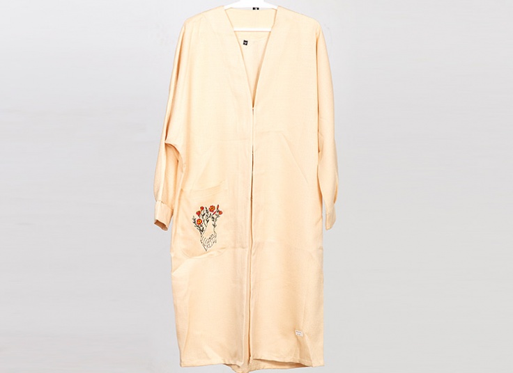 مانتو زنانه طرح دار