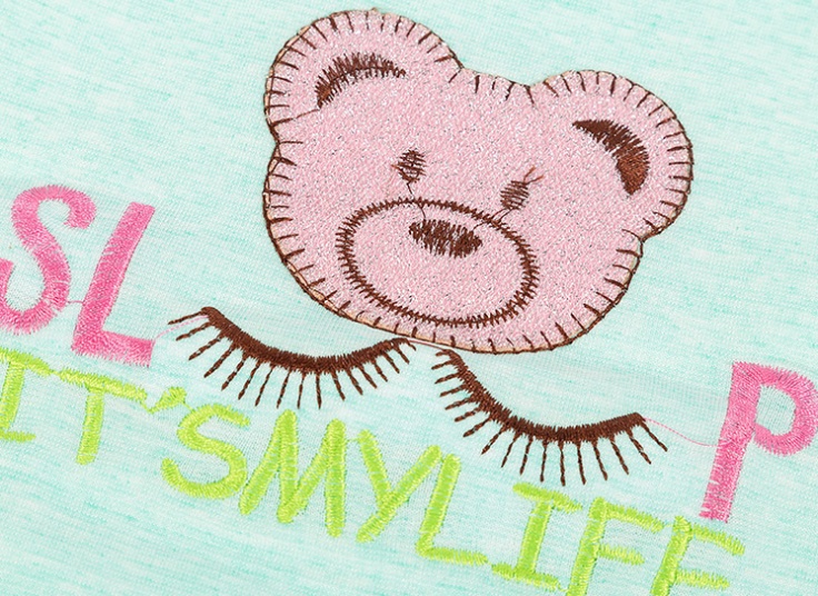 بلوز شلوار دخترانه تکه دوزی