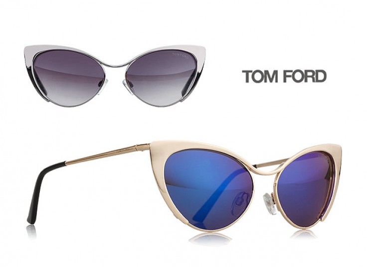 عینک آفتابی طرح Tom Ford