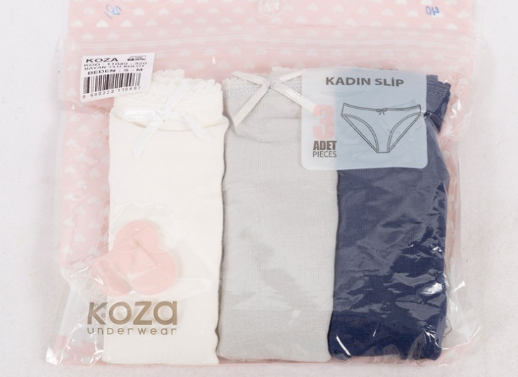 پک سه عددی لباس زیر زنانه KOZA