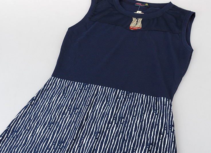 پیراهن زنانه یقه توری