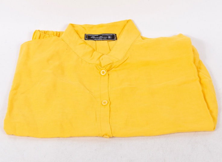 تاپ سر آستین چین دار