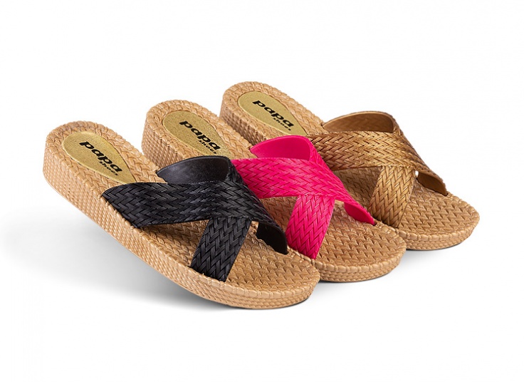 دمپایی زنانه PaPa مدل straw