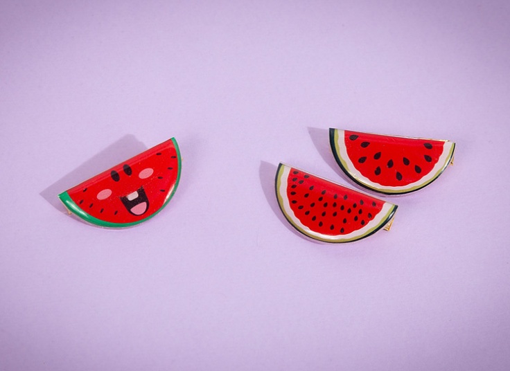 گیره مو طرح یلدایی