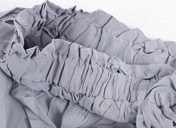 دامن شلواری سایز بزرگ کمر گره ای