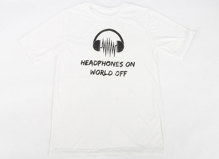 تیشرت مردانه طرح HeadPhone
