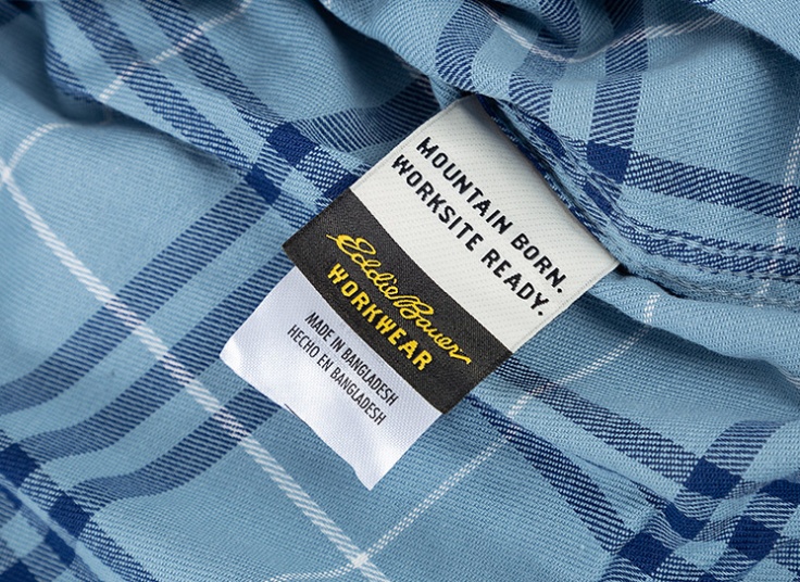 پیراهن آستین کوتاه مردانه Eddie Bauer