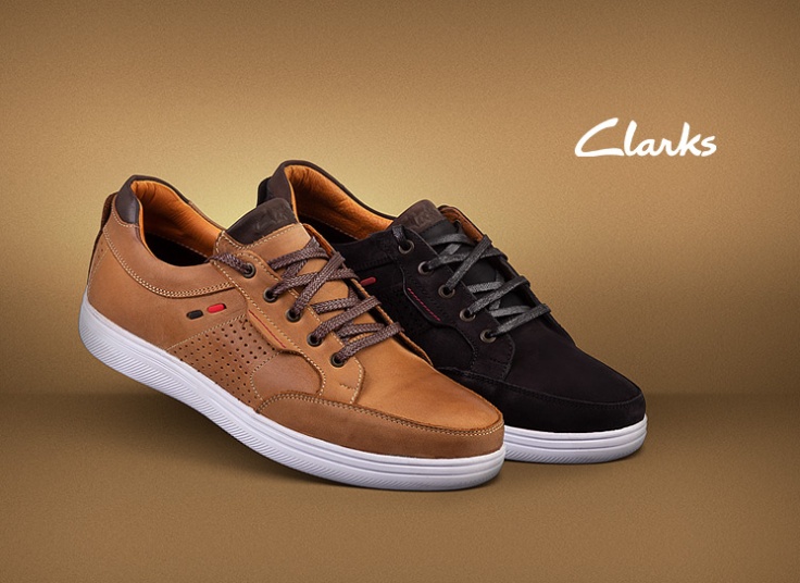 کفش چرم طبیعی مردانه Clarks