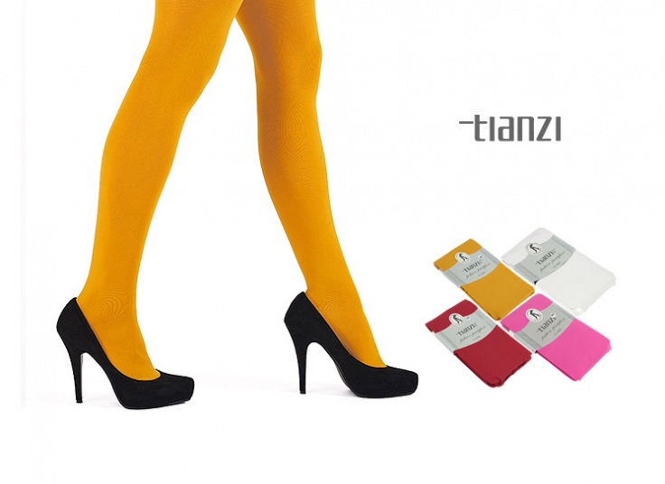 جوراب شلواری رنگی Tianzi