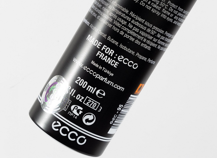 اسپری دئودورانت ecco