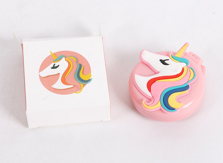 آینه جیبی و شانه یونیکورن