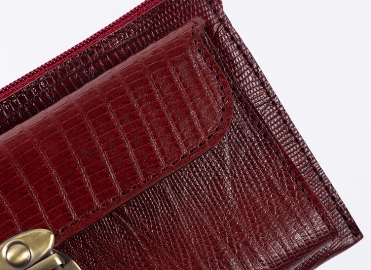 کیف دستی دوشی چرم زنانه طرح لزار