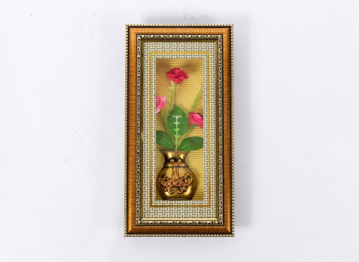 قاب دکوراتیو طرح گل