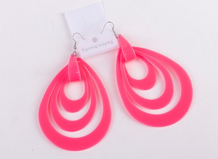 گوشواره رنگی Fashion