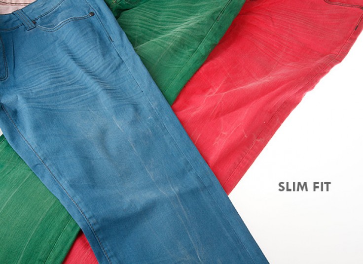 شلوار جین رنگی مردانه Slim Fit