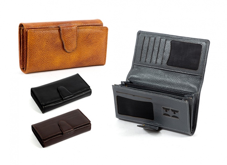 کیف پول چرمی زنانه