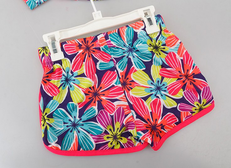 ست تاپ و شلوارک دخترانه Cat and Jack