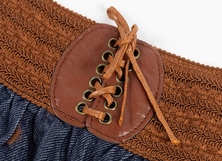 دامن شلواری طرح جین