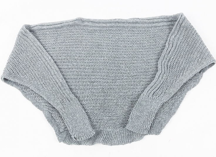 نیم تنه بافت یقه گرد