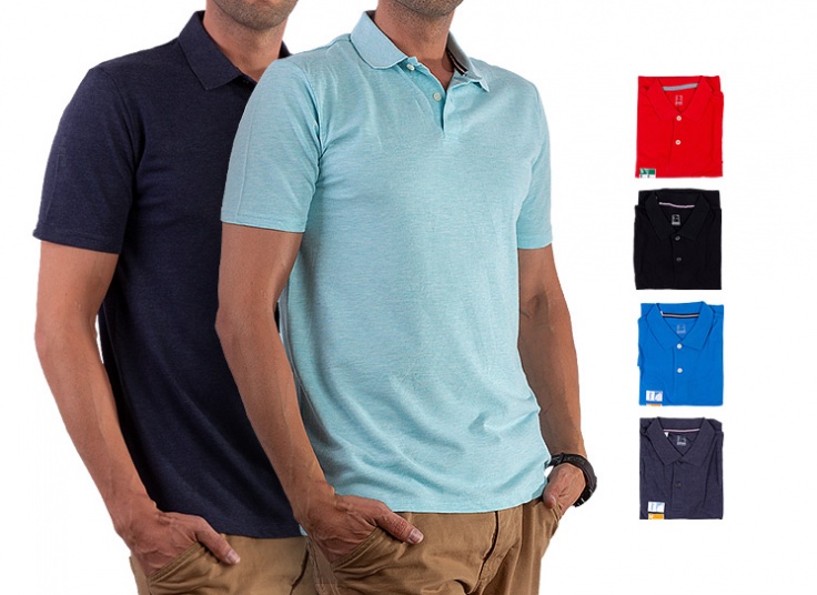 پولوشرت آستین کوتاه مردانه Decathlon