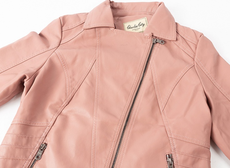 کاپشن چرم زنانه Chaoliu City