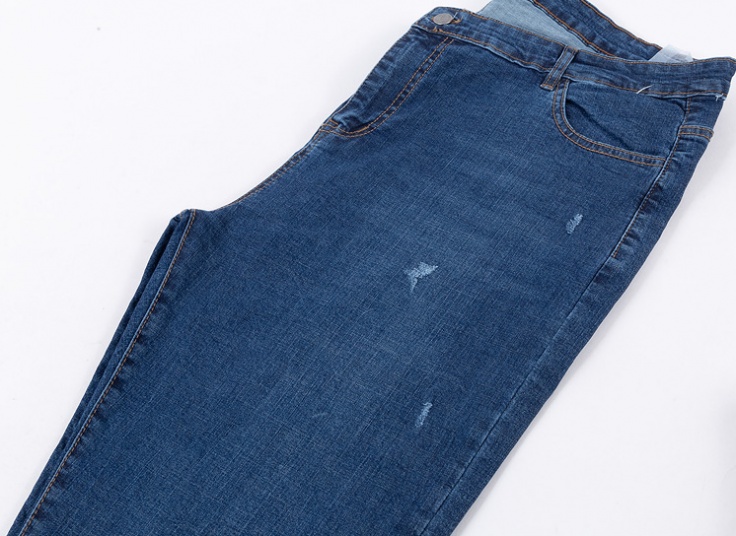 شلوار جین زنانه سایز بزرگ  sapiran