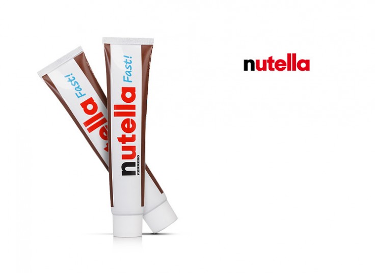 شکلات تیوپی Nutella Fast