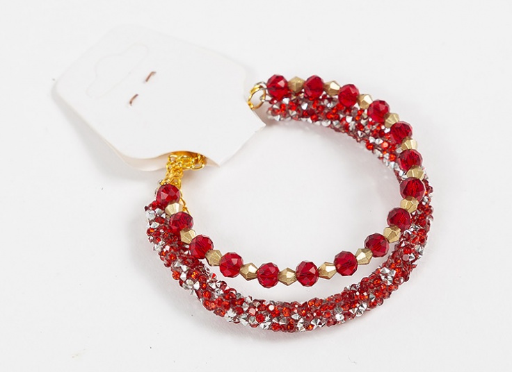 دستبند طرح کریستال